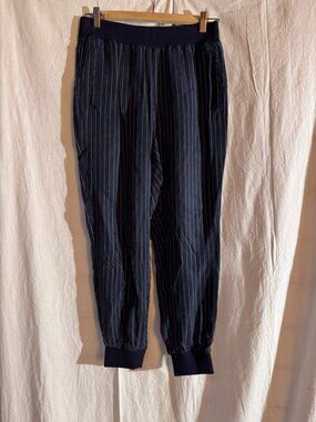 Lou & Grey Blue with white pin stripe Size small
